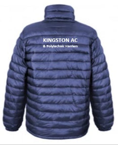 KACPH Mens Lightweight BluePadded Jacket -  Back