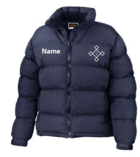Load image into Gallery viewer, KACPH Womens Navy Down Jacket - Front