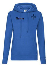 Load image into Gallery viewer, KACPH Womens Blue Hoodie - Front