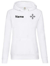 Load image into Gallery viewer, KACPH Womens White Hoodie - Front