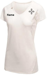 KACPH Womens Performance WhiteT-Shirt - Front