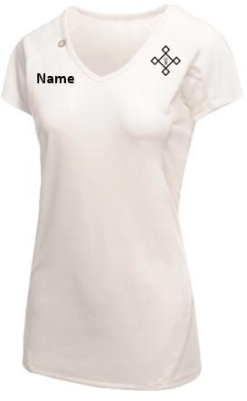 KACPH Womens Performance WhiteT-Shirt - Front